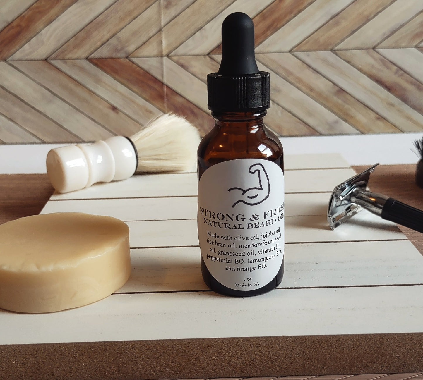 Strong and Fresh Beard Oil