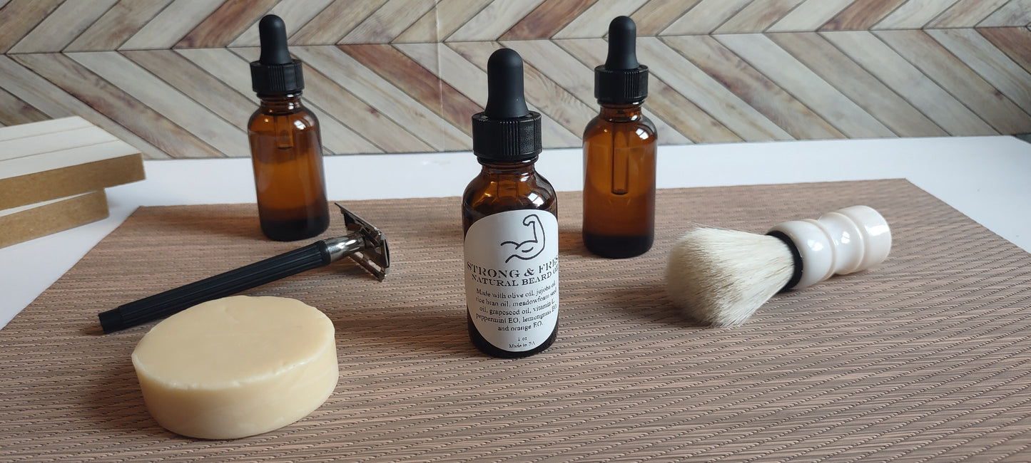 Strong and Fresh Beard Oil